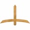 Ekena Millwork Bellingham Rough Sawn Timber Gable Bracket, Western Red Cedar, 48"W x 30"H x 2"D x 4"F, 15/12 Pitch GBW048X30X0204BEL00RWR - alternate 1